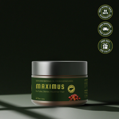 Maximus Batana Oil - Guaranteed Hair Growth from the Roots with Just 4 Applications a Week